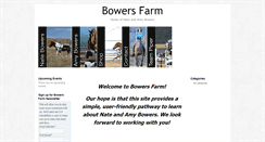 Desktop Screenshot of bowersnaturaldriving.com